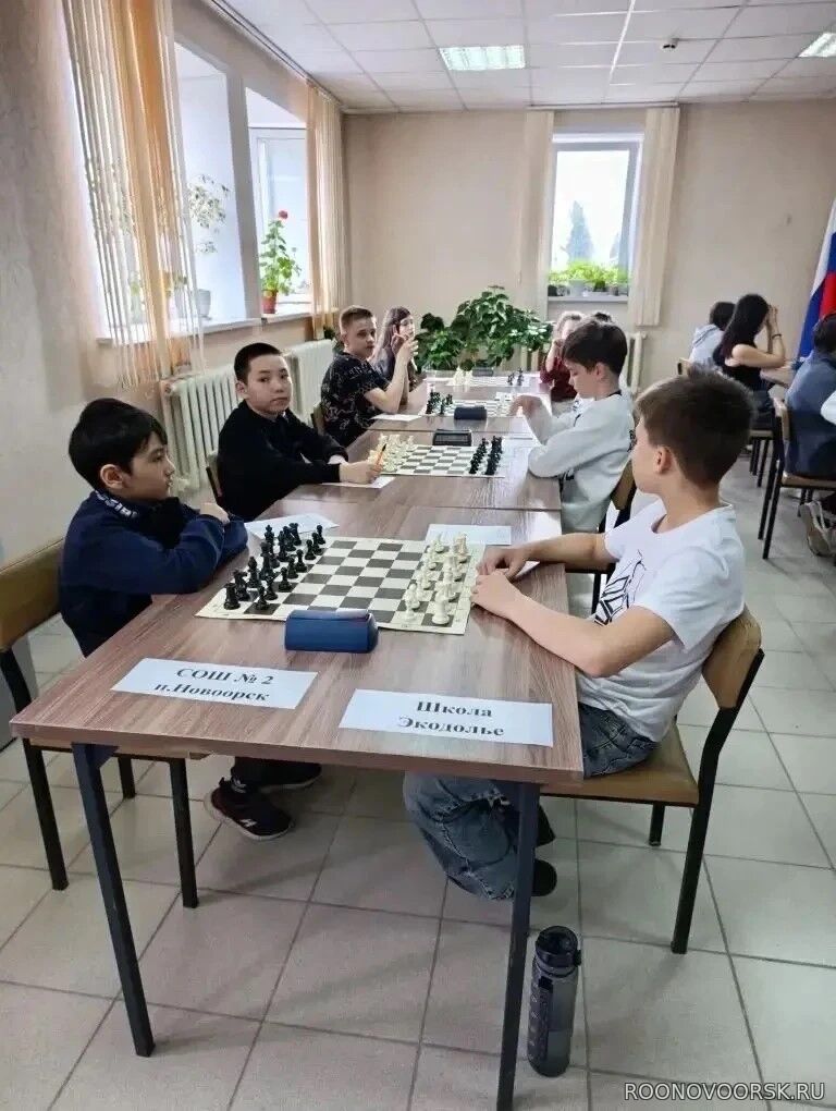 III областной турнир по шахматам среди команд общеобразовательных организаций